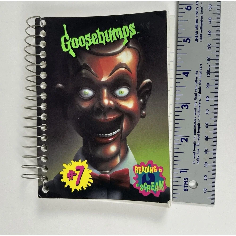 Goosebumps Mini Spiral Notebook #7 Night of The Living Dummy Unused